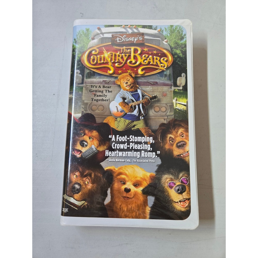 Disney The Country Bears VHS Movie Family Comedy Musical 2002